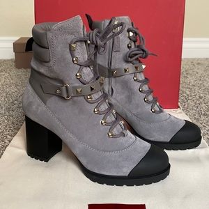 Valentino heeled combat boot [unworn]